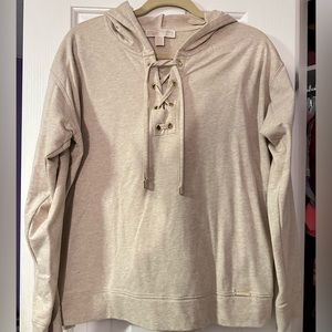 Michael Kors long sleeved hooded top